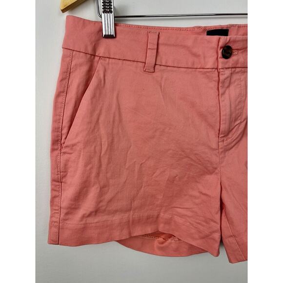 NWT Gap Chino Shorts Womens 10 Relaxed Mid Rise Girlfriend Nantucket Preppy - Picture 4 of 8